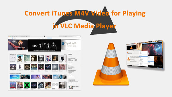 play iTunes M4V via VLC media player