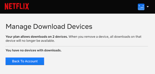 downloads on too many devices