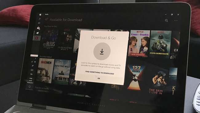 netflix download location