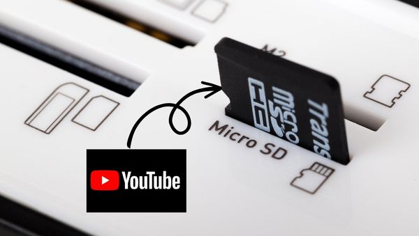 youtube to sd card